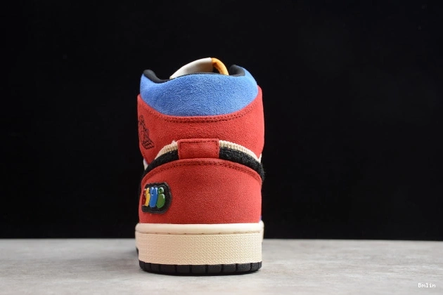 Bmlin Shoes Jordan Mid the Fearless Great SE 1 CU2805-100 Blue Air 0801